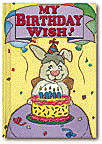 Cover of the personalized book, My Birthday Wish