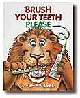 Cover of the personalized pop-up book, Brush your teeth Please