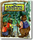 Cover of the personalized book, My Camping Adventure