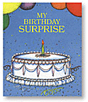 Cover of the personalized book, My Birthday Surprise