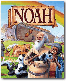 Cover of the personalized religious book, Noah