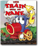 Cover of the personalized book, The Train With No Name